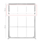 Extension Verticale 50 pour cadre LUMIX™ 300x250 cm- 1