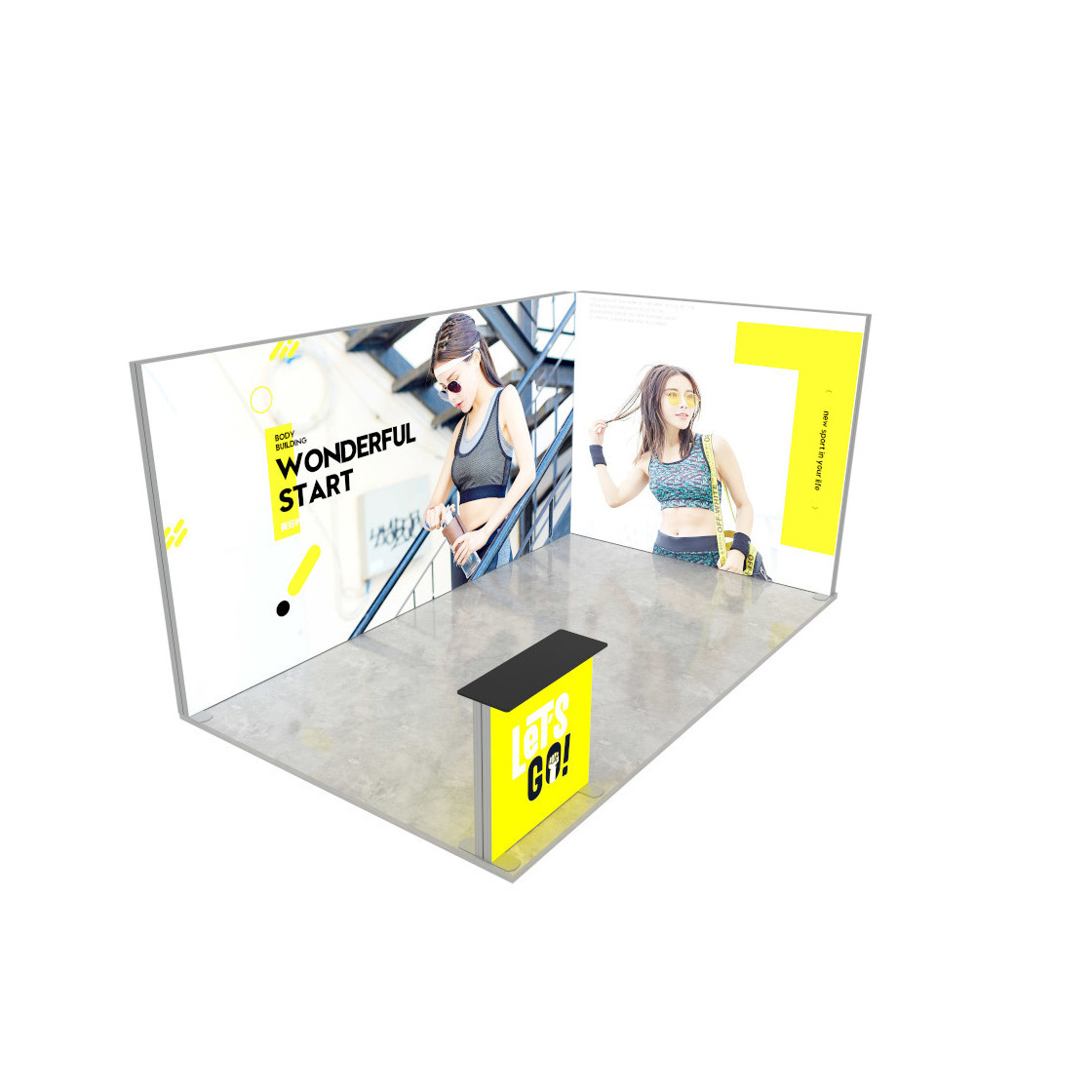 Stand LUMIX™ 15 m² (5x3) Angle