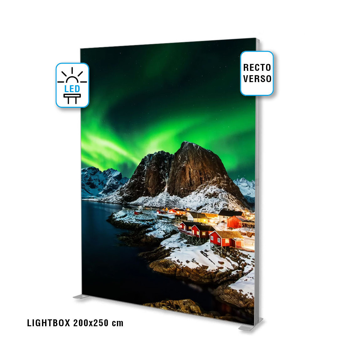 Cadre LUMIX™ 200x250 cm