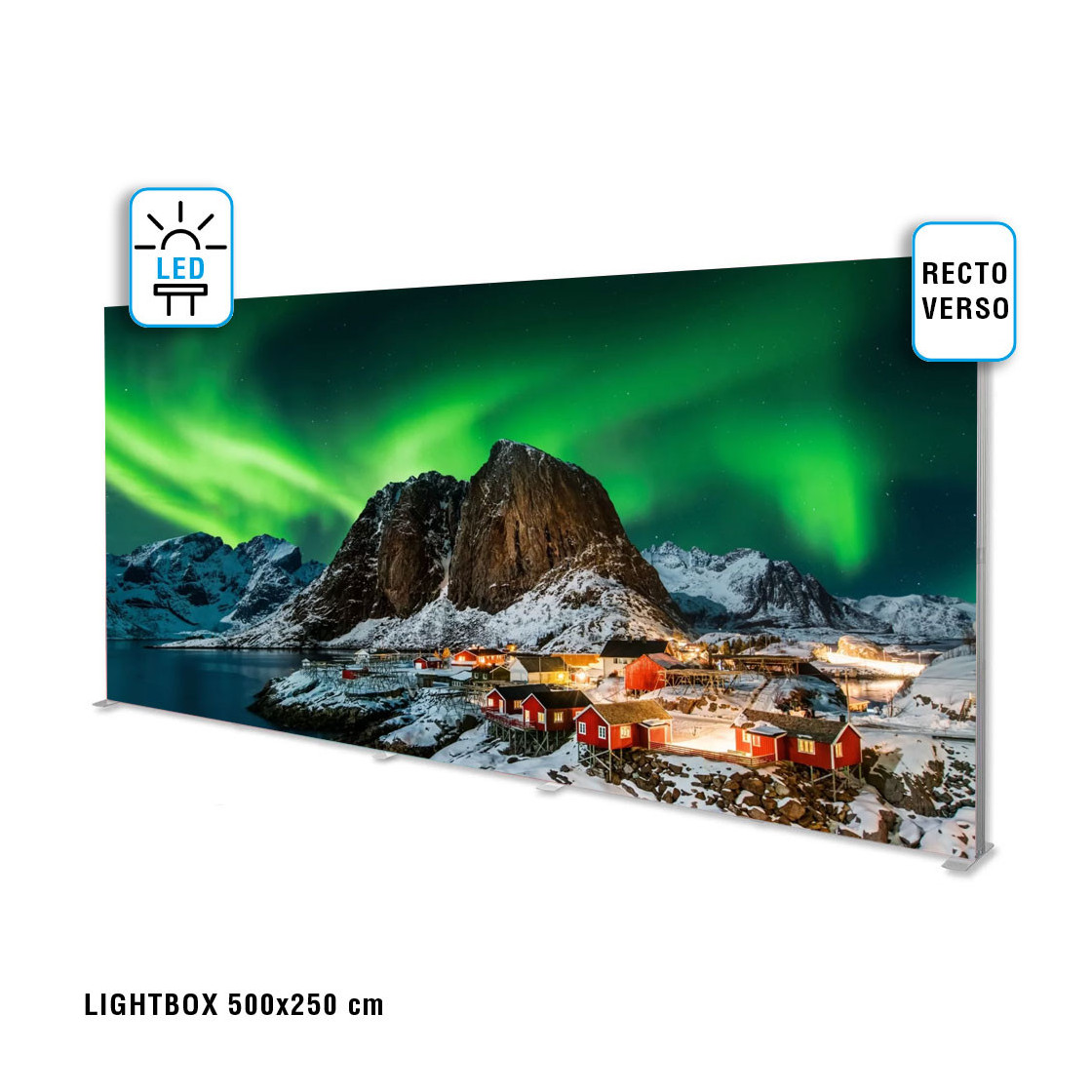 Cadre LUMIX™ 500x250 cm