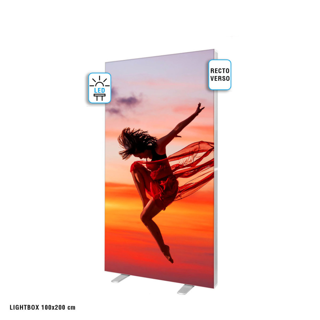 LED BOX™ 100x200 cm