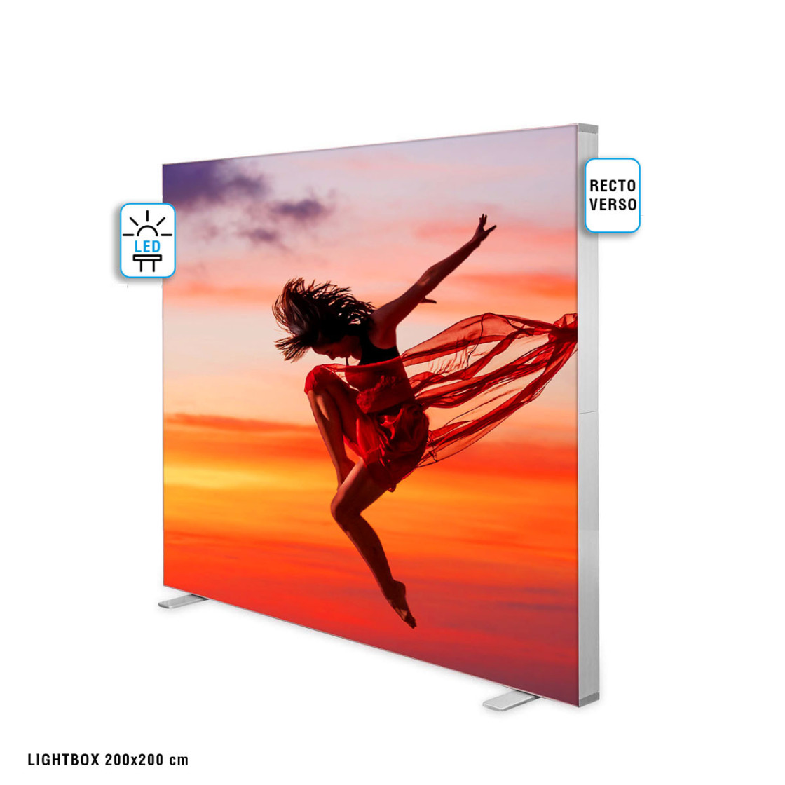 LED BOX™ PLUS 200x200 cm