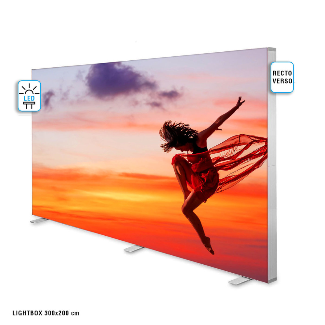 LED BOX™ PLUS 300x200 cm