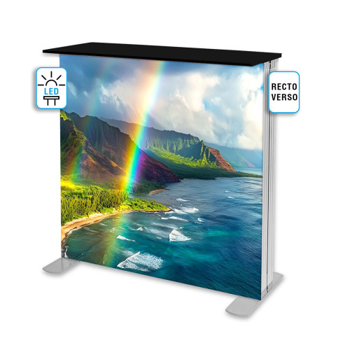 Comptoir LUMIX™, Desk d'accueil lumineux