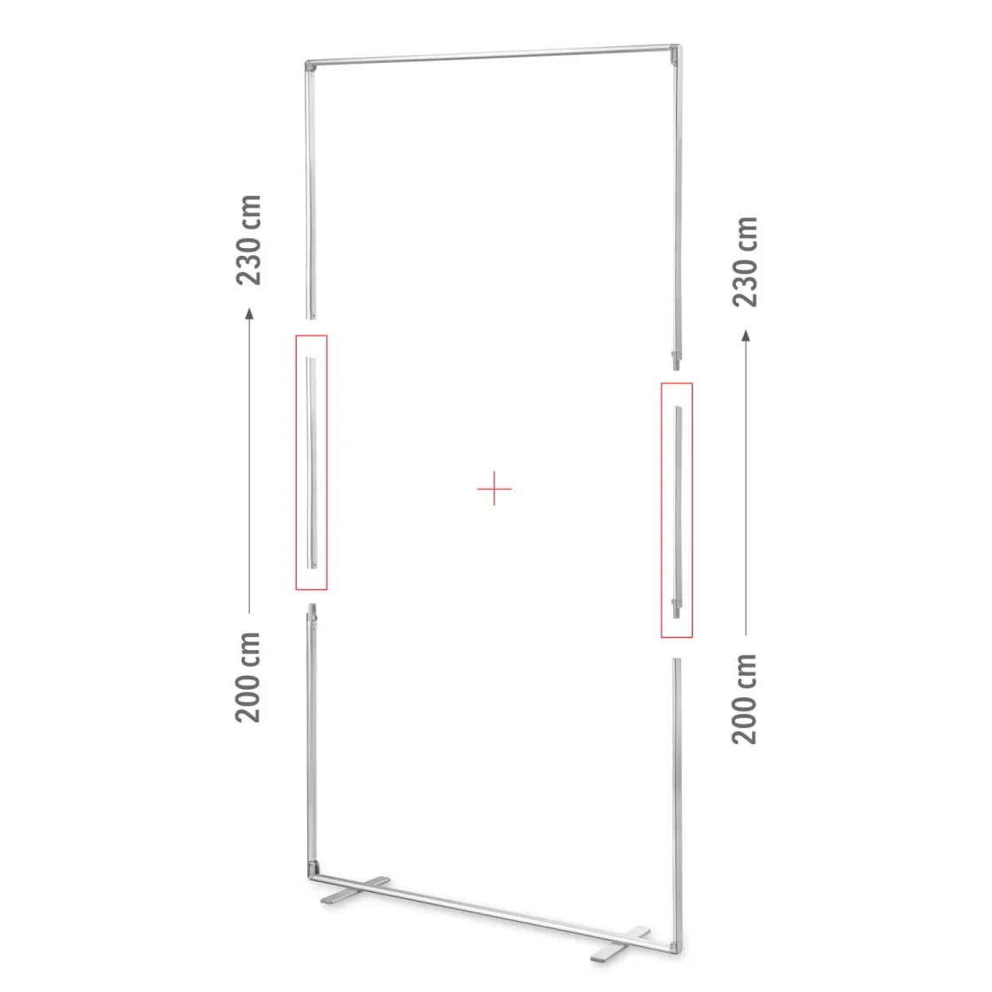 Rallonge 2.3 pour cadre modulaire ECO 100cm