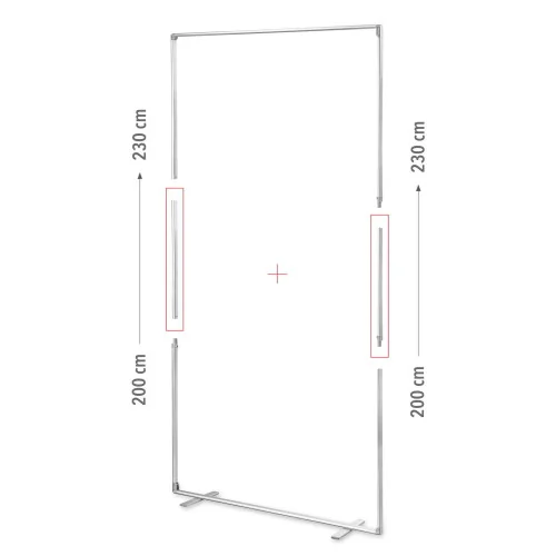Rallonge 2.3 pour cadre modulaire ECO 120cm