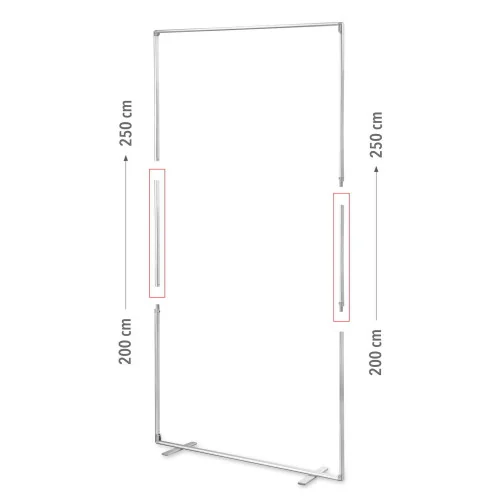 Rallonge 2.5 pour cadre modulaire ECO 120cm