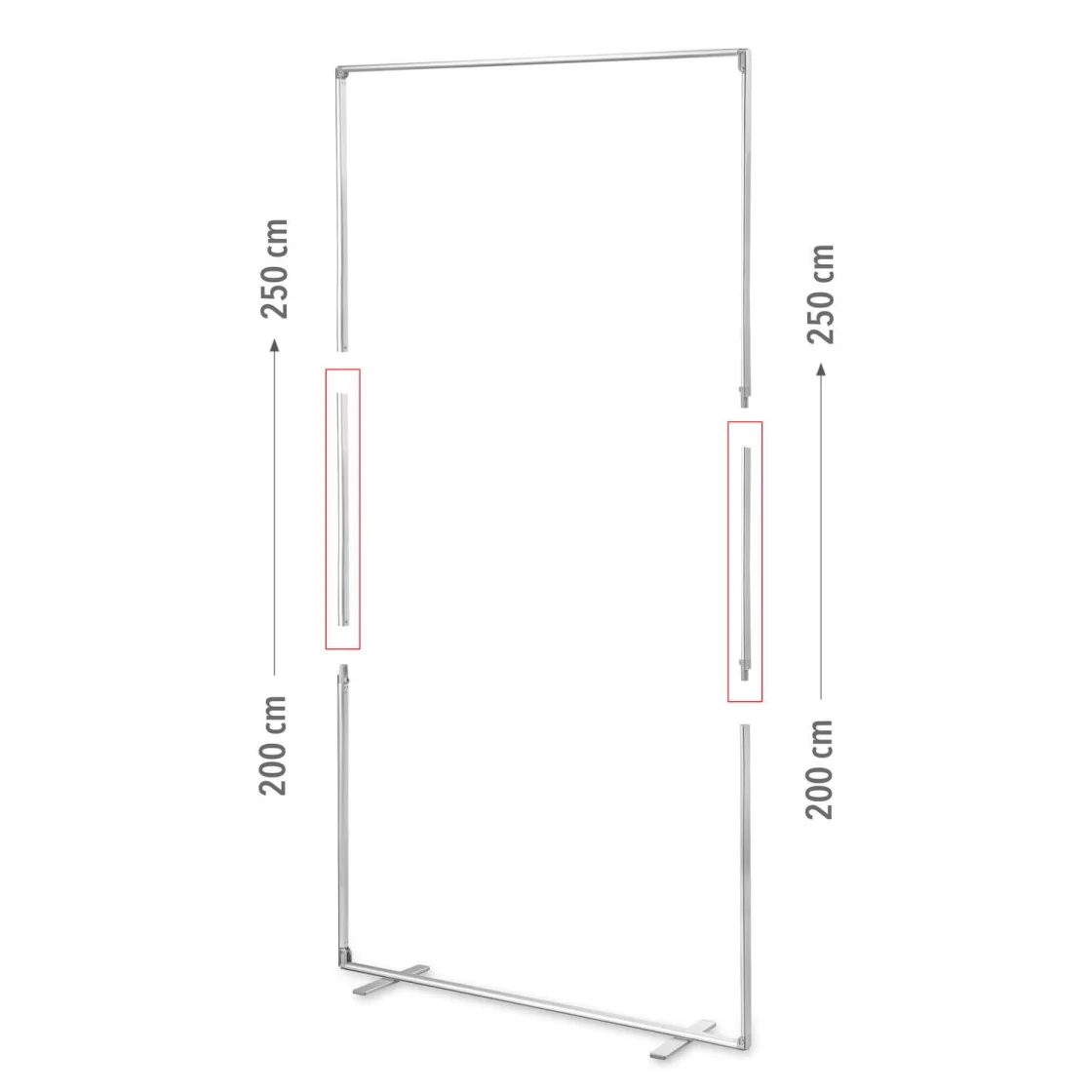 Rallonge 2.5 pour cadre modulaire ECO 150cm