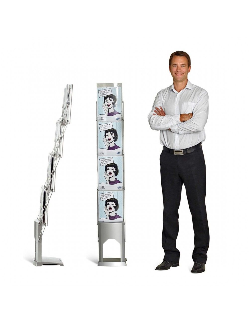 Brochure stand haut de gamme