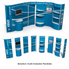 Stand modulaire 9m² PVC- 2