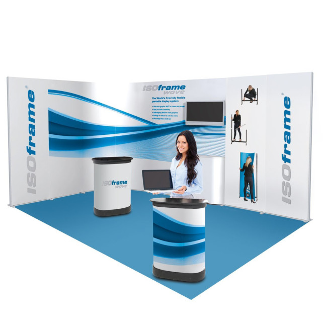 Stand modulaire 12m² PVC