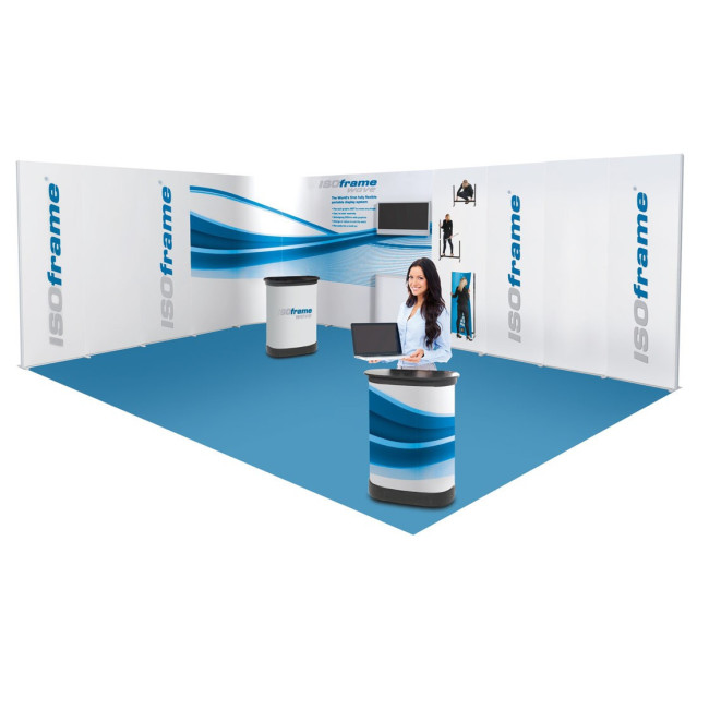 Stand modulaire 18m² PVC