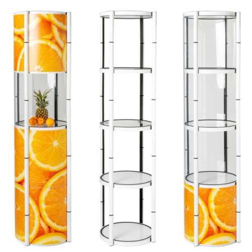 Vitrine de stand portable- 1