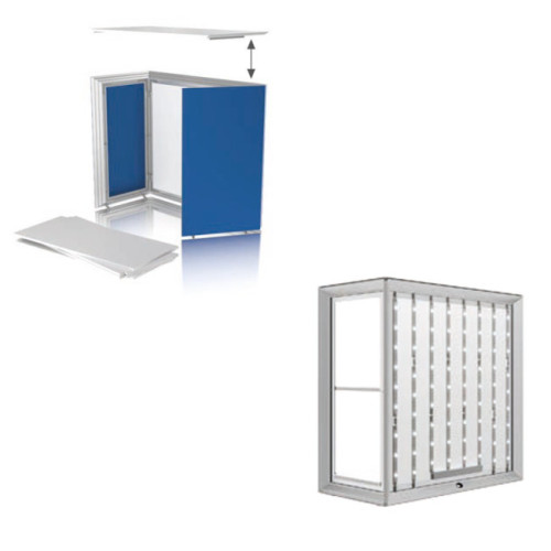 Comptoir lumineux pliable- 3