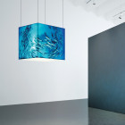 Enseigne suspendue lumineuse- 1