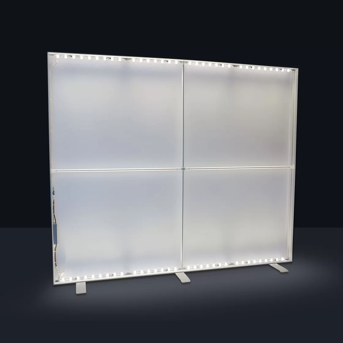Cadre LED mural rétro-éclairé premium - PLV Expo