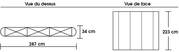 schema stand parapluie droit ECO