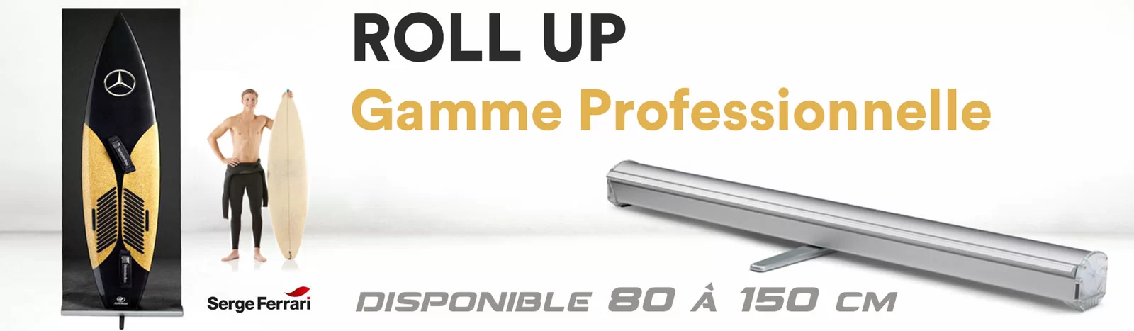 rollup qualité professionnelle garantie à vie