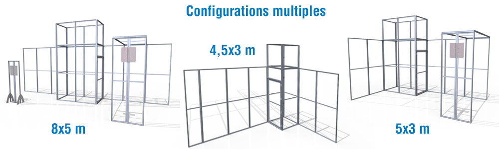 configurations de stand
