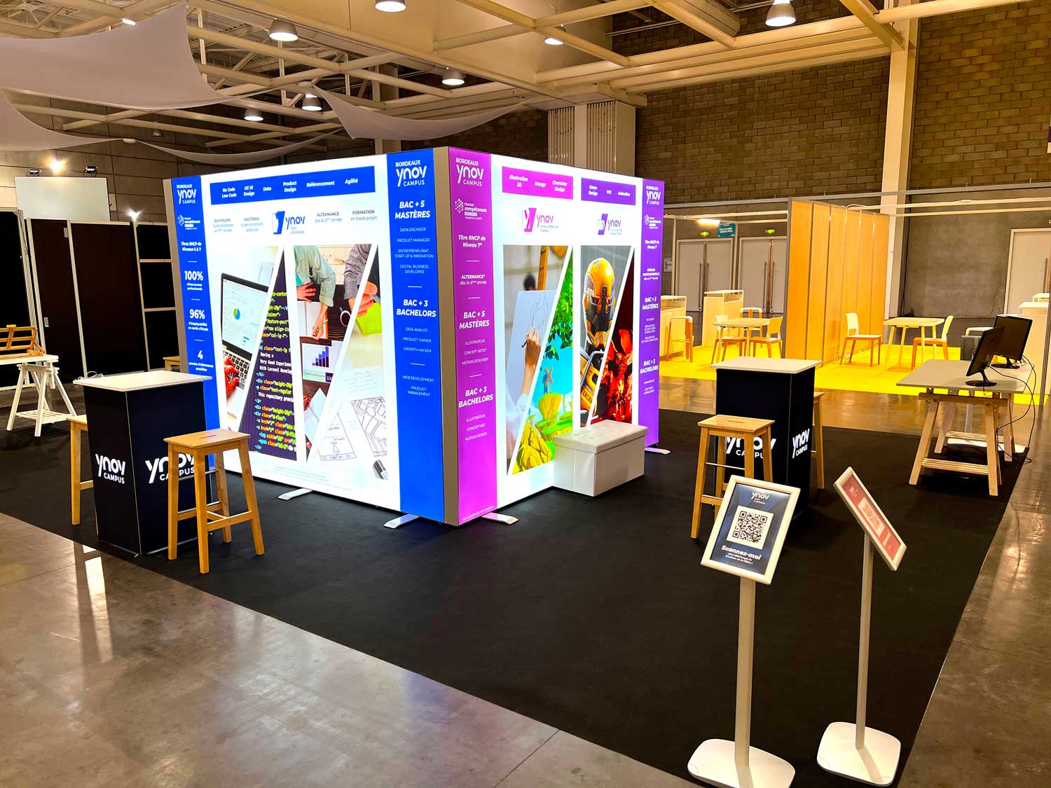 Stand en ilot 36m2 YNOV