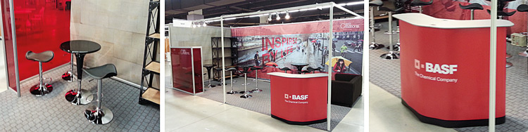 stand d'exposition BASF