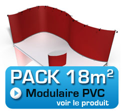 pack stand modulaire 18m2