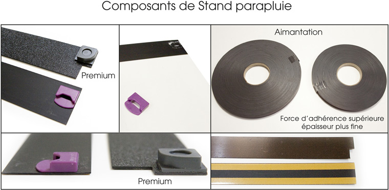 Composant de stand parapluie