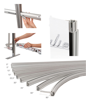 profilés de stand modulaire Iso Frame